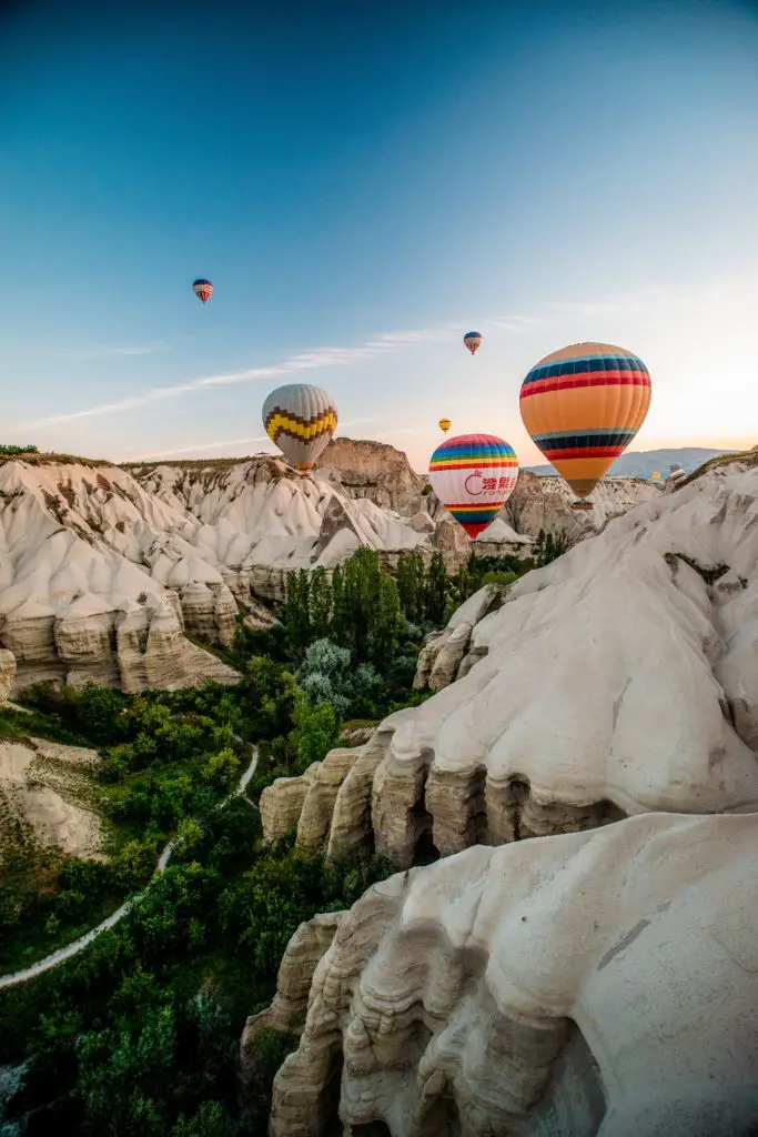 cappadocia balloon tour from istanbul turkey