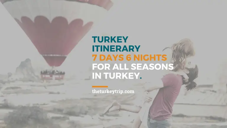 [Best One Week Holiday In Turkey] Itinerary For  6 Nights 7 Days Exploring Istanbul, Cappadocia, Pamukkale, Kusadasi, and Bursa